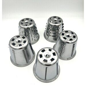 Saladmaster Kitchenaid Shredder Grinder Food Processor 5 Cones ONLY Replacement